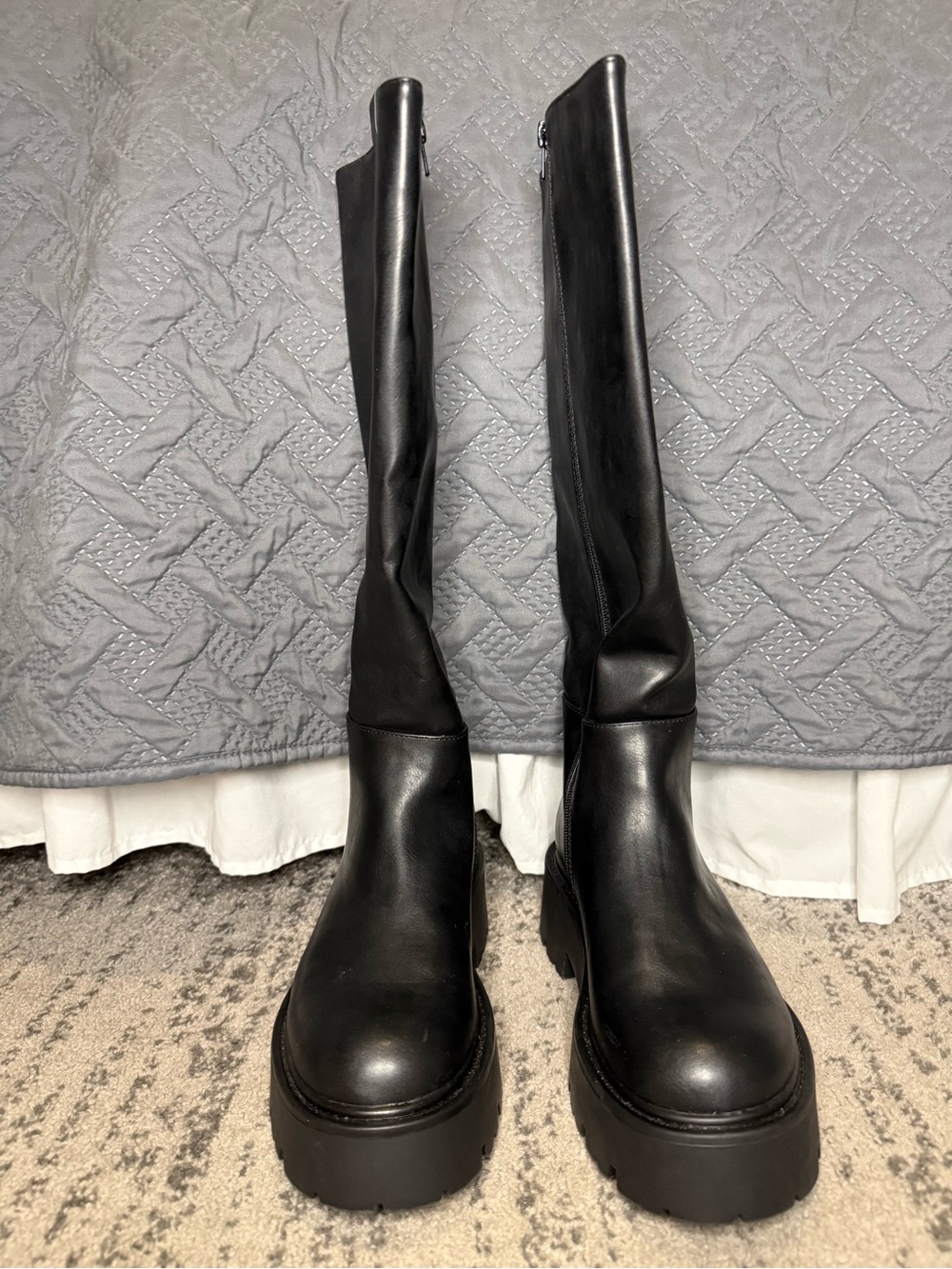 Madden Girl Knee-High Platform Boots - Picture 2 of 10